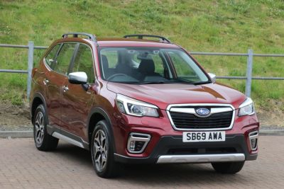 Subaru Forester 2.0 FORESTER I XE E BOXER AWD Estate Petrol / Electric Hybrid Red at Subaru Used Vehicle Locator Coleshill