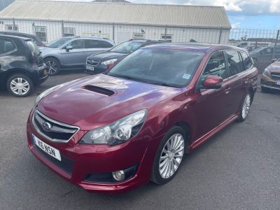 Subaru Legacy 2.0D SE NavPlus 5dr Estate Diesel RED at Subaru Used Vehicle Locator Coleshill