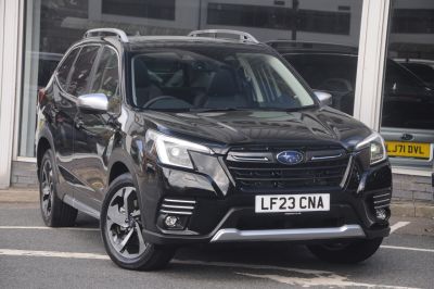 Subaru Forester 2.0 premium eboxer SUV Petrol / Electric Hybrid Black at Subaru Used Vehicle Locator Coleshill