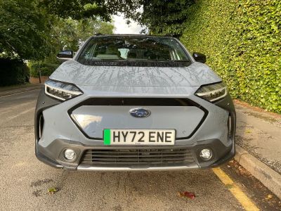 Subaru Solterra 150kW Touring 71.4kWh 5dr Auto AWD Crossover Electric Harbour Mist Grey at Subaru Used Vehicle Locator Coleshill