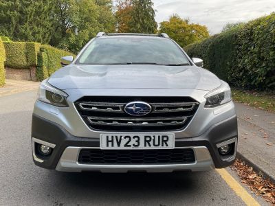 Subaru Outback 2.5i Touring 5dr Lineartronic Crossover Petrol Ice Silver at Subaru Used Vehicle Locator Coleshill