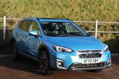 Subaru XV 2.0i e-Boxer SE Premium 5dr Lineartronic Hatchback Petrol / Electric Hybrid Blue at Subaru Used Vehicle Locator Coleshill