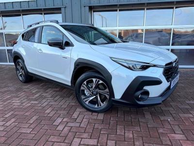 Subaru Crosstrek 2.0 e-Boxer Limited Lineartronic 4WD Euro 6 (s/s) 5dr Hatchback Hybrid Crystal White Pearl at Subaru Used Vehicle Locator Coleshill