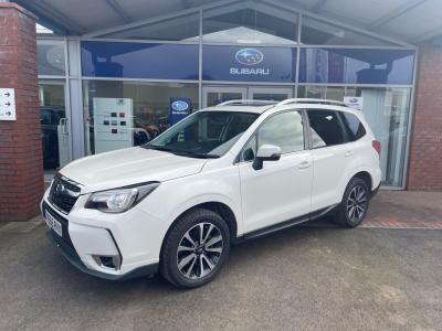 Subaru Forester 2.0 XT 5dr Lineartronic Estate Petrol WHITE at Subaru Used Vehicle Locator Coleshill