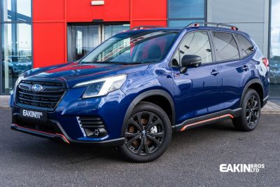 Subaru Forester 2.0i e-Boxer Sport 5dr Lineartronic Hatchback Hybrid Blue at Subaru Used Vehicle Locator Coleshill