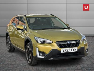 Subaru XV 2.0i e-Boxer SE Premium 5dr Lineartronic Hatchback Petrol/Electric Hybrid YELLOW at Subaru Used Vehicle Locator Coleshill