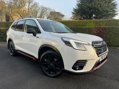 Subaru Forester 2.0i e-Boxer XE Premium 5dr Lineartronic Estate Petrol/Electric Hybrid WHITE at Subaru Used Vehicle Locator Coleshill