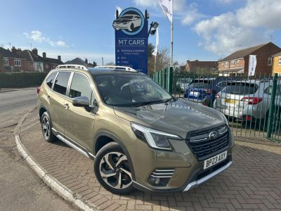 Subaru Forester 2.0i e-Boxer XE Premium 5dr Lineartronic Estate Petrol/Electric Hybrid GREEN at Subaru Used Vehicle Locator Coleshill