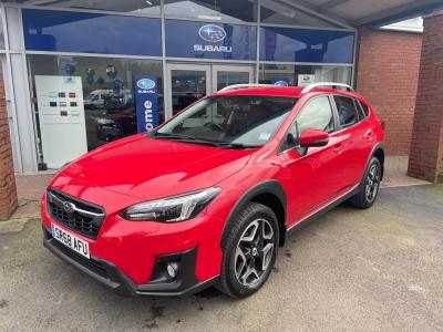 Subaru XV 2.0 XV I SE SYMMETRICAL AWD C Hatchback Petrol RED at Subaru Used Vehicle Locator Coleshill