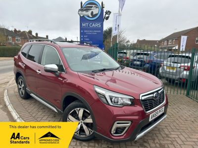 Subaru Forester 2.0i e-Boxer XE Premium 5dr Lineartronic Estate Petrol/Electric Hybrid RED at Subaru Used Vehicle Locator Coleshill