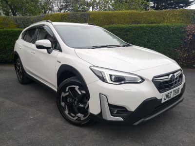 Subaru XV 2.0i e-Boxer SE Premium 5dr Lineartronic Hatchback Petrol/Electric Hybrid WHITE at Subaru Used Vehicle Locator Coleshill