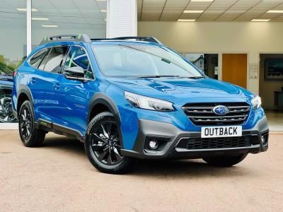 Subaru Outback 2.5i Touring 5dr Lineartronic Estate Petrol BLUE at Subaru Used Vehicle Locator Coleshill