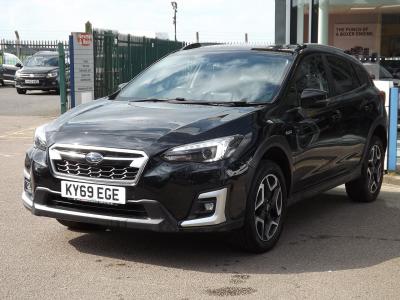 Subaru XV 2.0i e-Boxer SE Premium 5dr Lineartronic Hatchback Petrol/Electric Hybrid BLACK at Subaru Used Vehicle Locator Coleshill