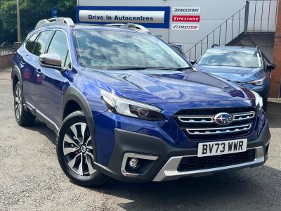 Subaru Outback 2.5i Touring 5dr Lineartronic Estate Petrol BLUE at Subaru Used Vehicle Locator Coleshill