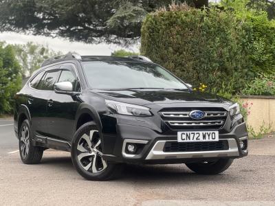 Subaru Outback 2.5i Touring 5dr Lineartronic Estate Petrol BLACK at Subaru Used Vehicle Locator Coleshill