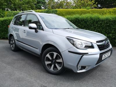 Subaru Forester 2.0 XE Premium Lineartronic 5dr Estate Petrol SILVER at Subaru Used Vehicle Locator Coleshill