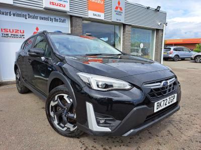 Subaru XV 2.0i e-Boxer SE Premium 5dr Lineartronic Hatchback Petrol/Electric Hybrid BLACK at Subaru Used Vehicle Locator Coleshill