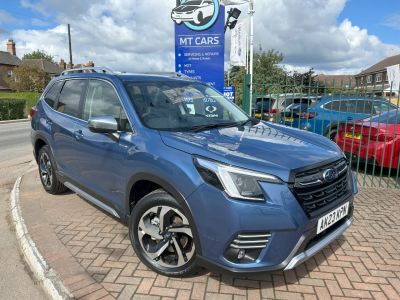 Subaru Forester 2.0i e-Boxer XE Premium 5dr Lineartronic Estate Petrol/Electric Hybrid BLUE at Subaru Used Vehicle Locator Coleshill