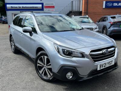 Subaru Outback 2.5i SE Premium 5dr Lineartronic Estate Petrol SILVER at Subaru Used Vehicle Locator Coleshill