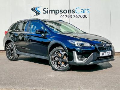 Subaru XV 2.0i e-Boxer SE Premium 5dr Lineartronic Hatchback Petrol/Electric Hybrid BLACK at Subaru Used Vehicle Locator Coleshill