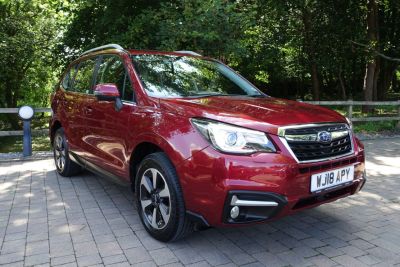 Subaru Forester 2.0 XE Lineartronic 5dr Estate Petrol Red at Subaru Used Vehicle Locator Coleshill
