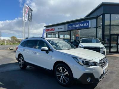 Subaru Outback 2.5i SE Premium 5dr Lineartronic Estate Petrol WHITE at Subaru Used Vehicle Locator Coleshill