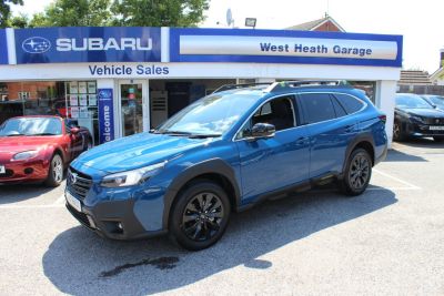 Subaru Outback 2.5 TOURING X SUV Petrol BLUE at Subaru Used Vehicle Locator Coleshill