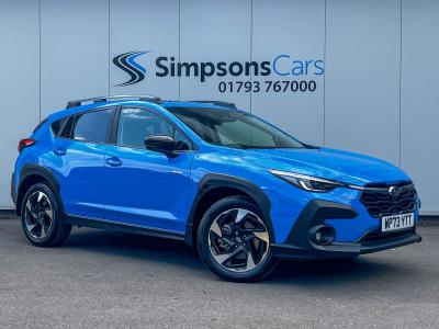 Subaru Crosstrek 2.0i e-Boxer Touring 5dr Lineartronic Hatchback Petrol/Electric Hybrid BLUE at Subaru Used Vehicle Locator Coleshill