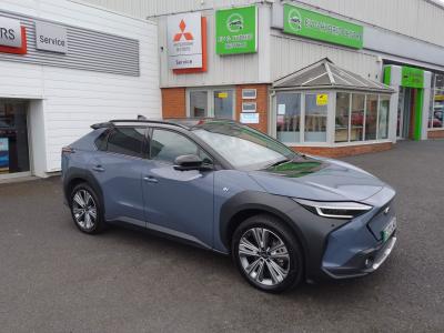 Subaru Solterra 0.0 150kW Touring 71.4kWh 5dr Auto AWD Hatchback Electric GREY/BLACK at Subaru Used Vehicle Locator Coleshill