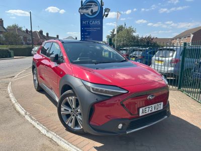 Subaru Solterra 0.0 150kW Touring 71.4kWh 5dr Auto AWD Hatchback Electric RED at Subaru Used Vehicle Locator Coleshill