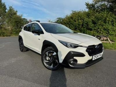 Subaru Crosstrek 2.0i e-Boxer Touring 5dr Lineartronic Hatchback Petrol/Electric Hybrid WHITE at Subaru Used Vehicle Locator Coleshill