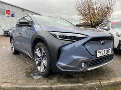 Subaru Solterra 0.0 150kW Touring 71.4kWh 5dr Auto AWD Hatchback Electric GREY at Subaru Used Vehicle Locator Coleshill