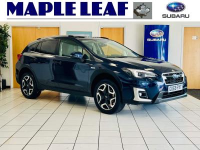 Subaru XV 2.0i e-Boxer SE Premium 5dr Lineartronic Hatchback Petrol/Electric Hybrid BLUE at Subaru Used Vehicle Locator Coleshill