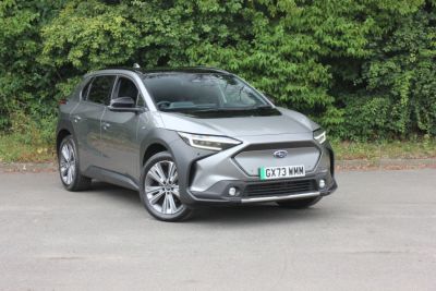 Subaru Solterra 150kW Touring 71.4kWh 5dr Auto AWD Hatchback Electric Silver at Subaru Used Vehicle Locator Coleshill