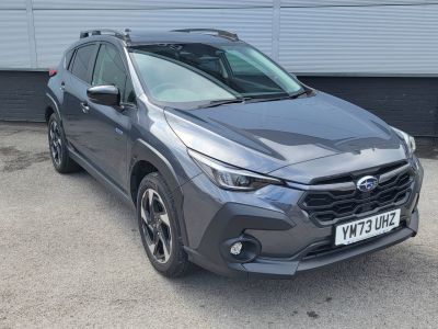 Subaru Crosstrek 2.0i e-Boxer Touring 5dr Lineartronic Hatchback Hybrid Grey at Subaru Used Vehicle Locator Coleshill