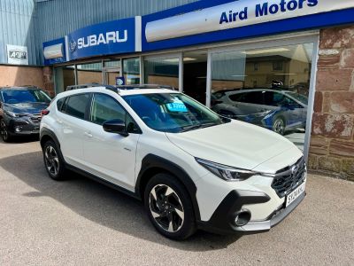 Subaru Crosstrek 2.0i e-Boxer Touring 5dr Lineartronic AWD Hatchback Petrol / Electric Hybrid White at Subaru Used Vehicle Locator Coleshill