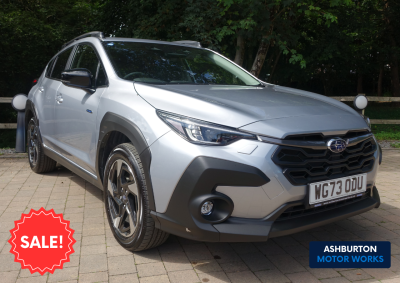 Subaru Crosstrek 2.0 Touring Hatchback Hybrid Silver at Subaru Used Vehicle Locator Coleshill