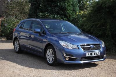 Subaru Impreza 1.6i RC 5dr Lineartronic Hatchback Petrol BLUE at Subaru Used Vehicle Locator Coleshill