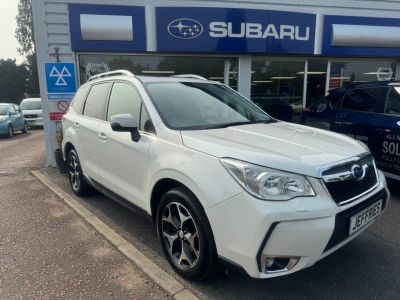 Subaru Forester 2.0 XT 5dr Lineartronic Estate Petrol White at Subaru Used Vehicle Locator Coleshill