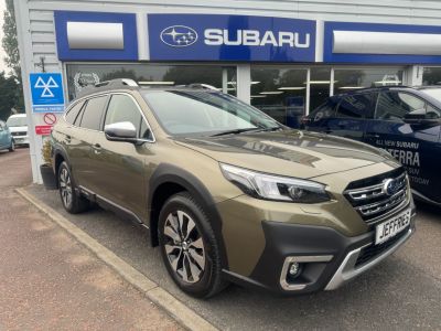 Subaru Outback 2.5i Touring 5dr Lineartronic Estate Petrol Green at Subaru Used Vehicle Locator Coleshill