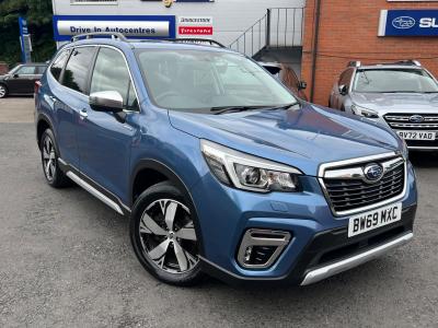 Subaru Forester 2.0i e-Boxer XE Premium 5dr Lineartronic Estate Petrol/Electric Hybrid BLUE at Subaru Used Vehicle Locator Coleshill