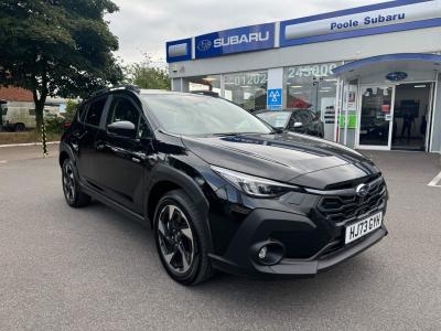 Subaru Crosstrek 2.0i e-Boxer Touring 5dr Lineartronic Hatchback Petrol/Electric Hybrid BLACK at Subaru Used Vehicle Locator Coleshill