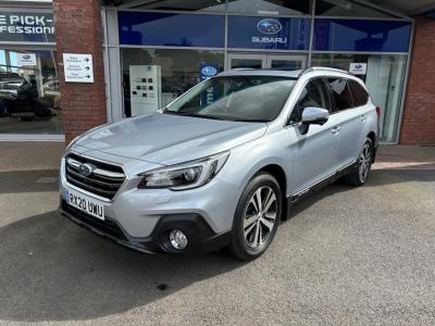 Subaru Outback 2.5i SE Premium 5dr Lineartronic Estate Petrol SILVER at Subaru Used Vehicle Locator Coleshill