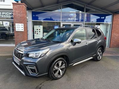 Subaru Forester 2.0i e-Boxer XE Premium 5dr Lineartronic Estate Petrol/Electric Hybrid GREY at Subaru Used Vehicle Locator Coleshill