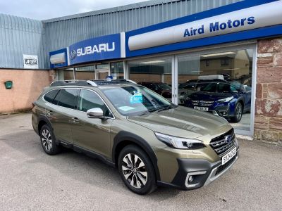 Subaru Outback 2.5i Touring 5dr Lineartronic AWD Estate Petrol Green at Subaru Used Vehicle Locator Coleshill