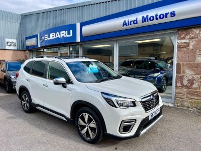 Subaru Forester 2.0i e-Boxer XE Premium 5dr Lineartronic AWD Estate Petrol / Electric Hybrid White at Subaru Used Vehicle Locator Coleshill