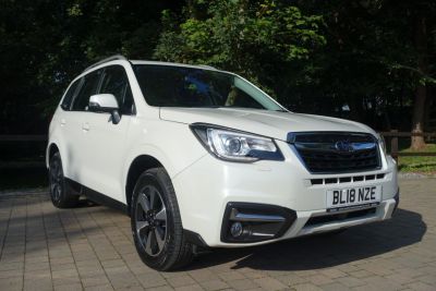 Subaru Forester 2.0D XC Premium 5dr Estate Diesel White at Subaru Used Vehicle Locator Coleshill