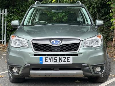 Subaru Forester 2.0D XC Premium 5dr Lineartronic Estate Diesel Green at Subaru Used Vehicle Locator Coleshill