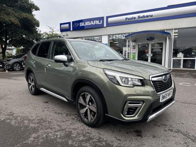 Subaru Forester 2.0i e-Boxer XE Premium 5dr Lineartronic Estate Petrol/Electric Hybrid GREEN at Subaru Used Vehicle Locator Coleshill