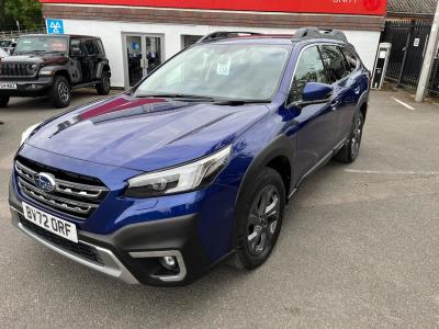 Subaru Outback 2.5i Limited 5dr Lineartronic Estate Petrol BLUE at Subaru Used Vehicle Locator Coleshill